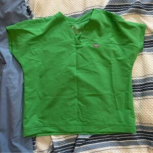 Figs Emerald Green XS